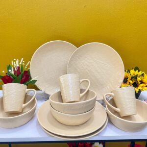 12pcs Clay Dinner Set