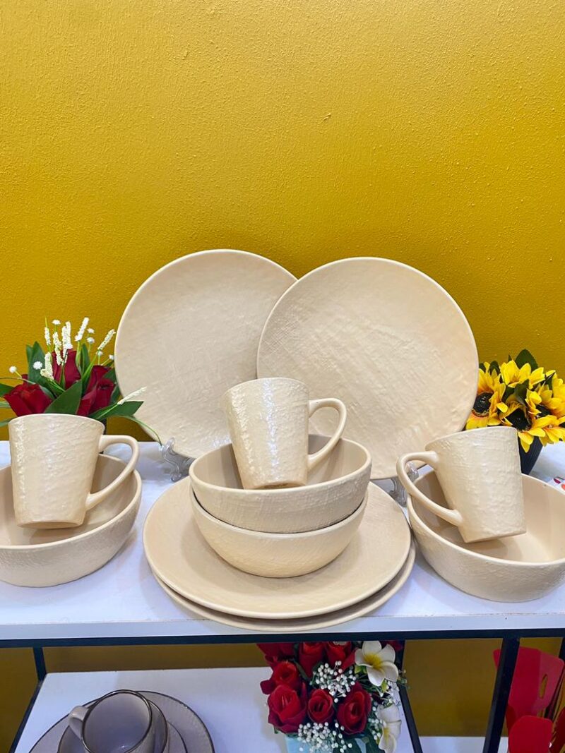 12pcs Clay Dinner Set