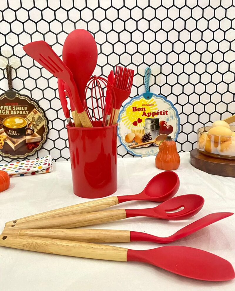 Utensil Set - Red