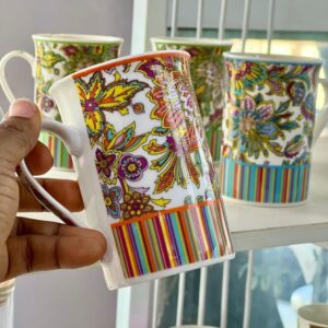 Floral mug