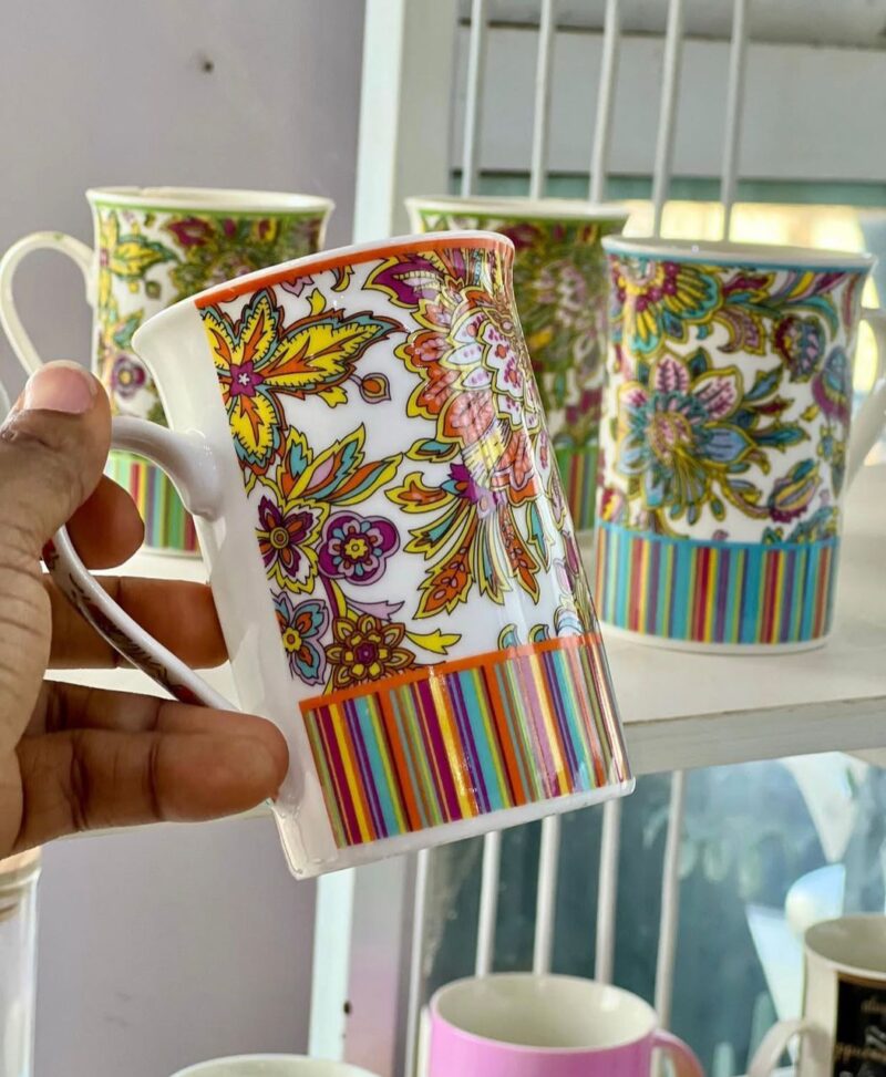 Floral mug