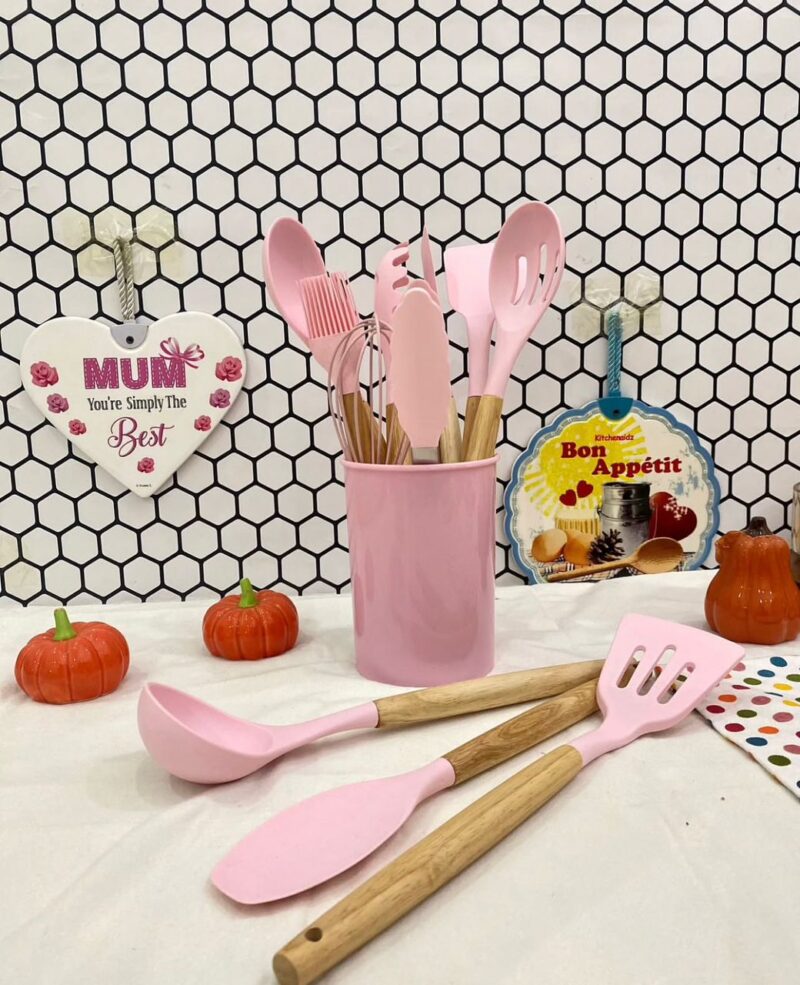 Utensil set - Pink