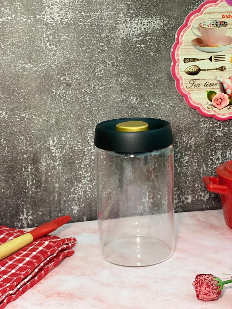 Black lux canister - medium ( 1200ml )