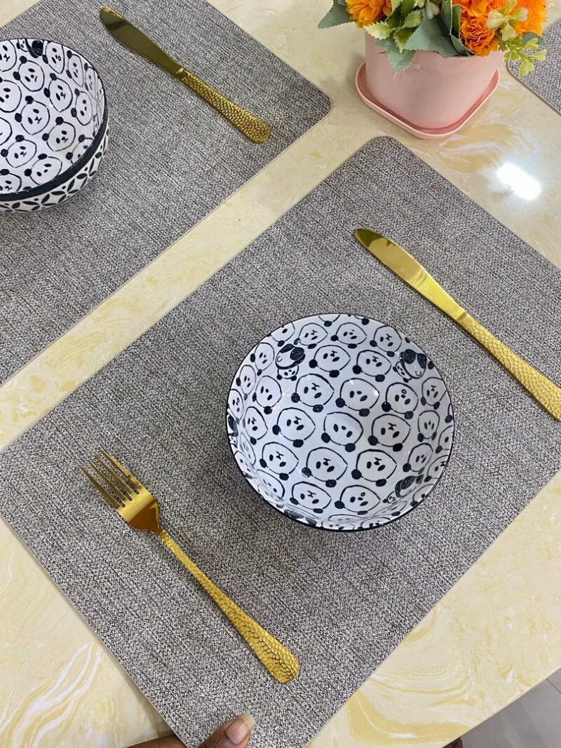 Square placemat - beige