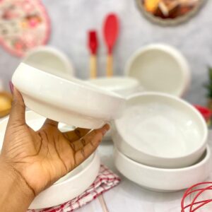 7in Round deep soup bowl