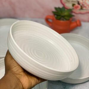 8in circled round bowl