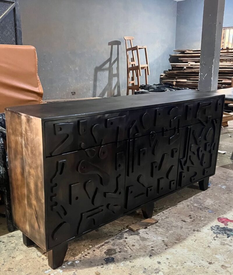 Bespoke 7ft kash console shelf