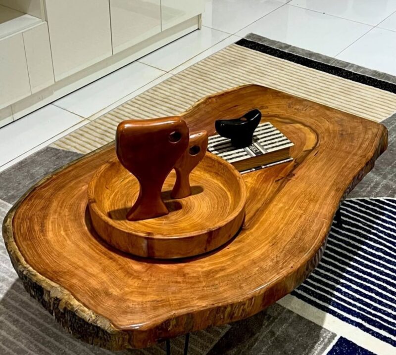 Bespoke Large rustic coffee table