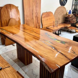 Bespoke Live edge table - 7ft