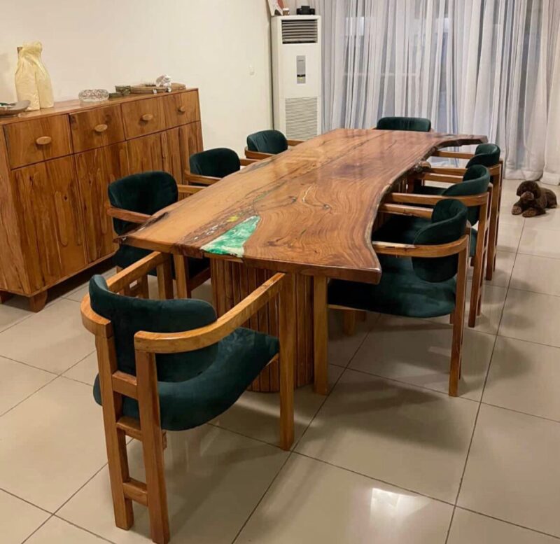 Bespoke Live edge table - 8ftb