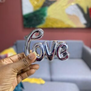 Small love letter silver