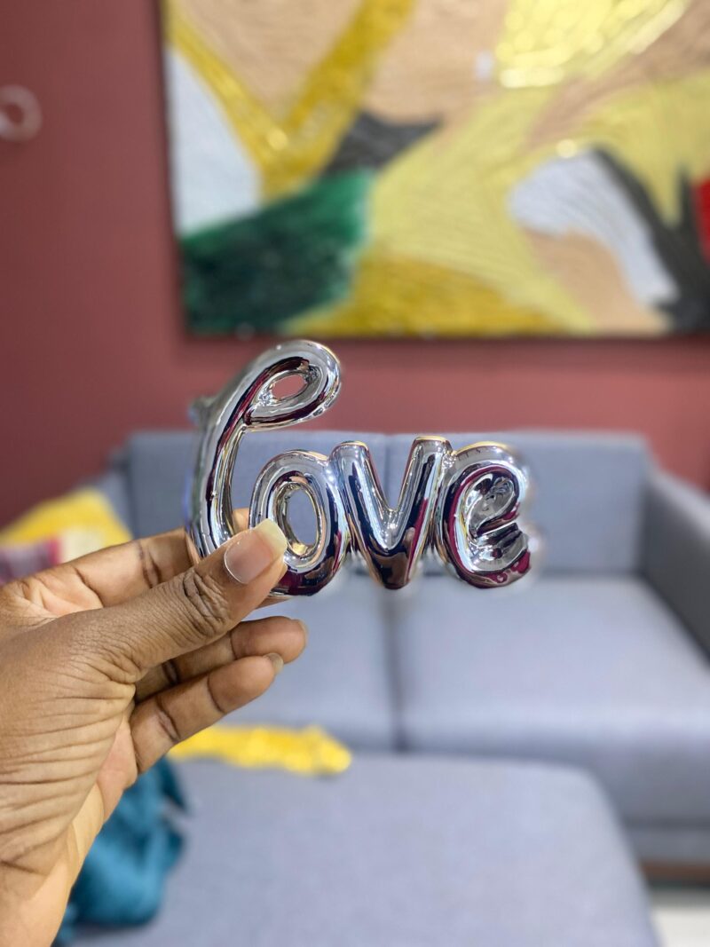 Small love letter silver