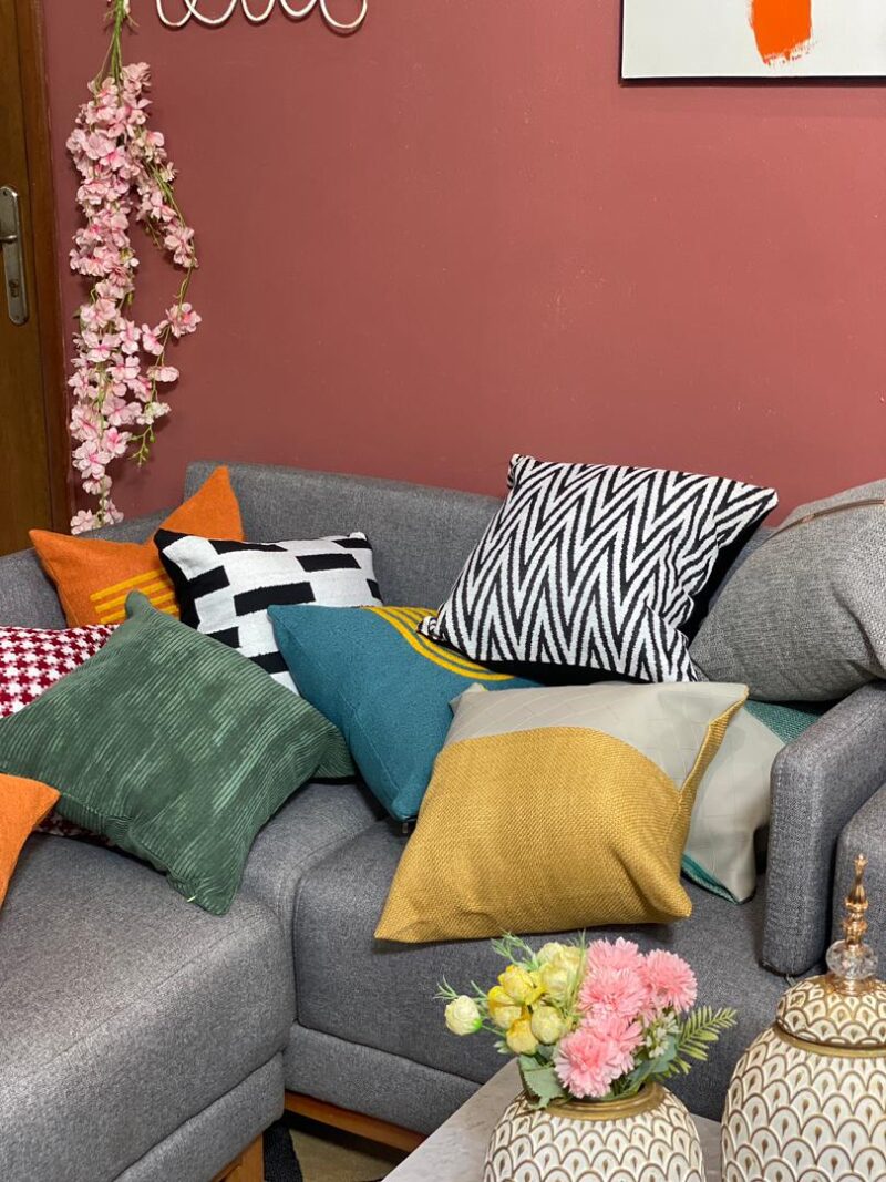 Throw pillow - Mint 2tone